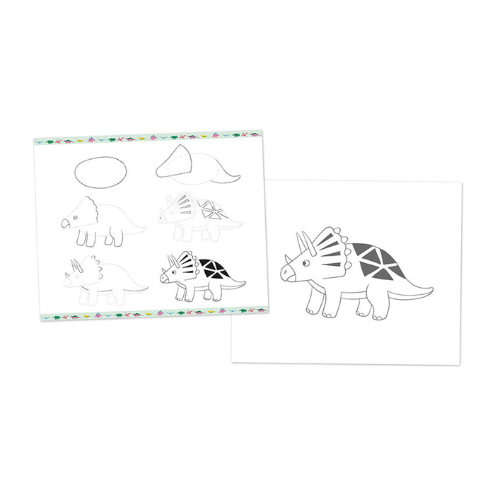 Janod | Step By Step Drawing Dinos