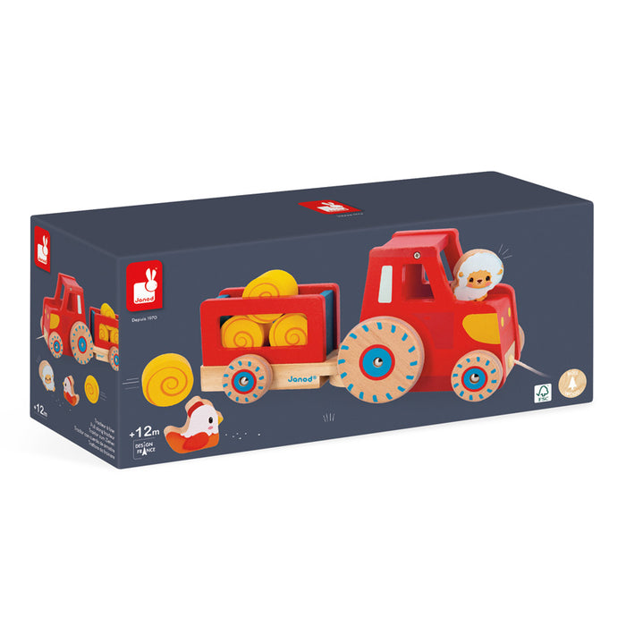 Janod | Tractor Pull Along