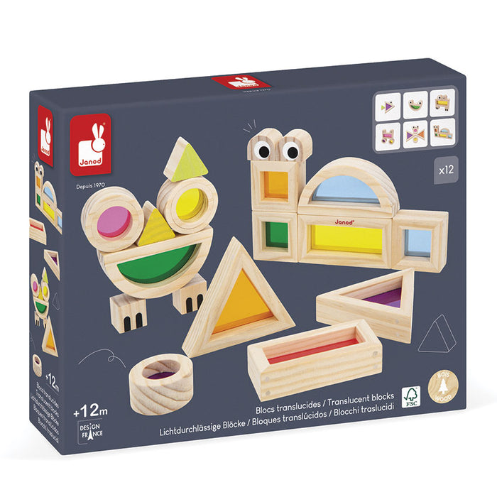 Janod | Translucent Blocks