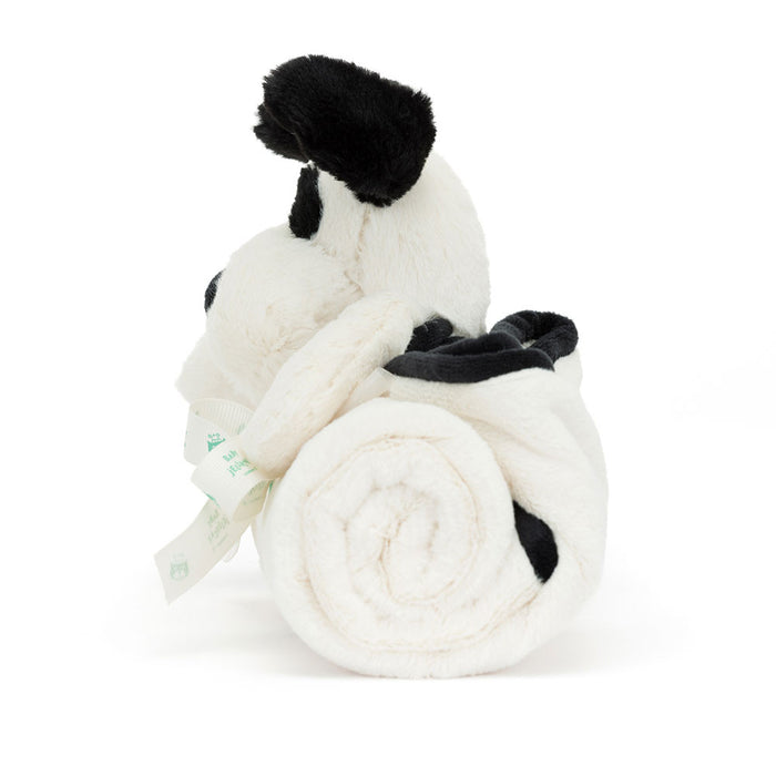 Jellycat Bashful Black & Cream Puppy Blanket