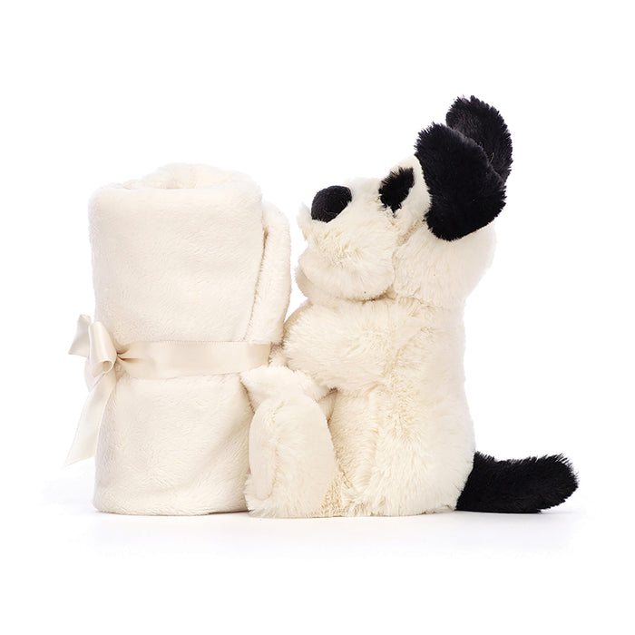 Jellycat | Bashful Black & Cream Puppy Soother