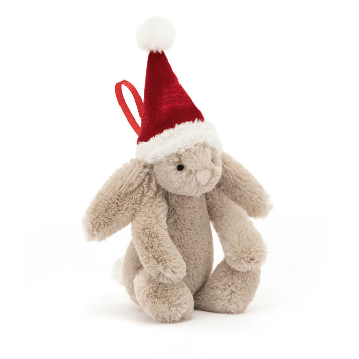 Jellycat | Bashful Christmas Bunny Decoration