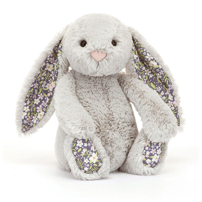 Jellycat Bashful Silver Blossom Bunny Bloom