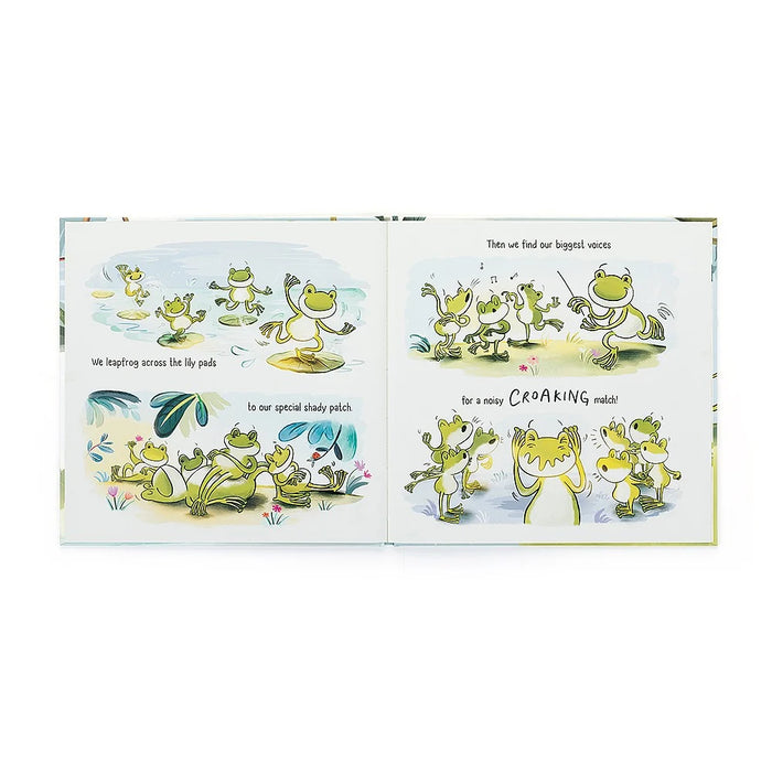 Jellycat | Book - A Fantastic Day For Finnegan Frog