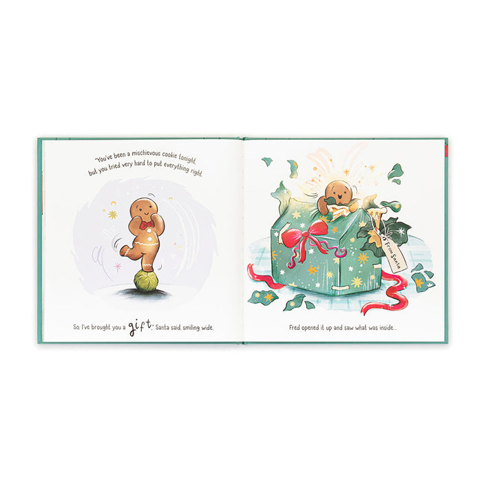 Jellycat | Book | Gingerbread Fred Book