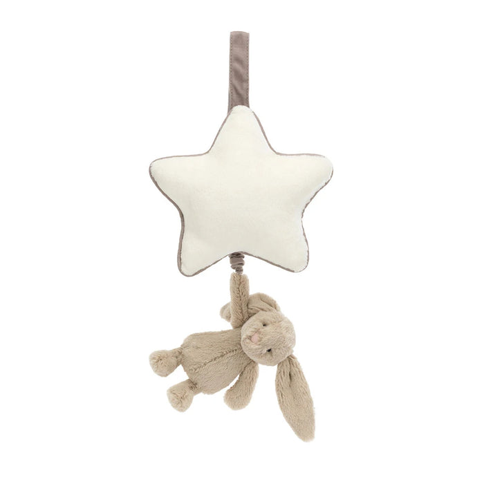 Jellycat | Musical Pull | Bashful Beige Bunny