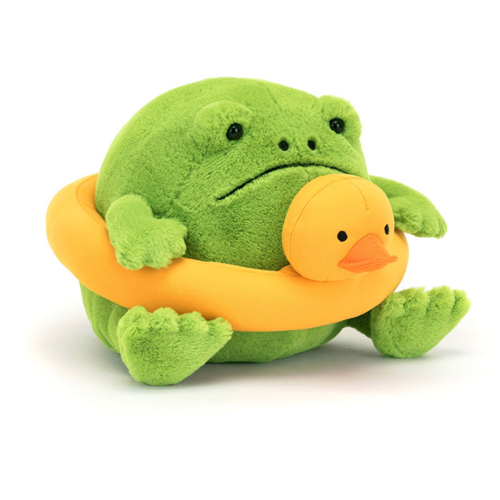 Jellycat | Ricky Rain Frog Rubber Duck Ring