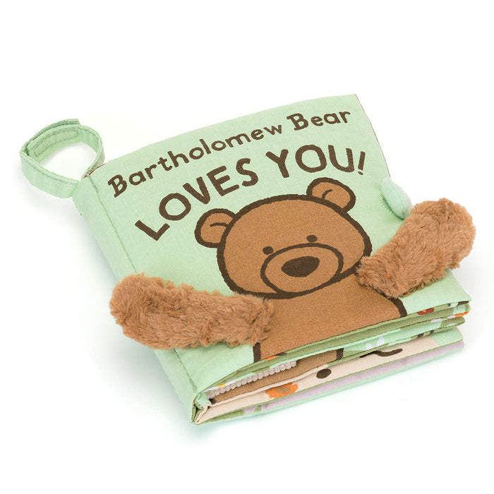 Jellycat | Soft Book | Bartholomew Bear LOVES YOU!