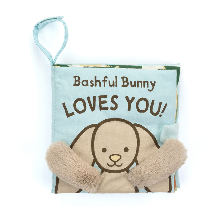 Jellycat | Soft Book | Bashful Bunny LOVES YOU !