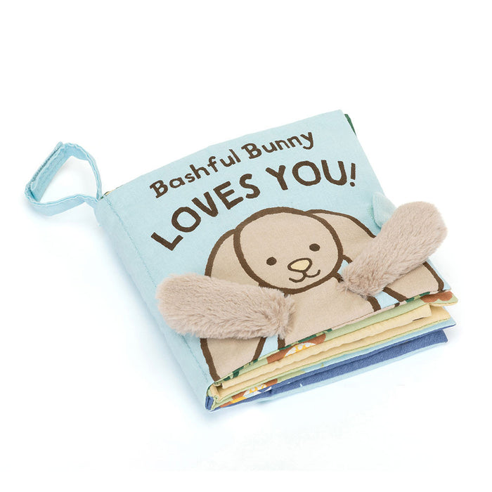 Jellycat | Soft Book | Bashful Bunny LOVES YOU !