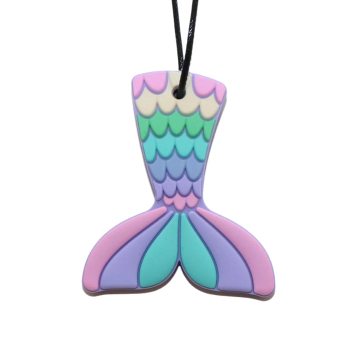 Jellystone | Chew Pendant | Mermaid Tail