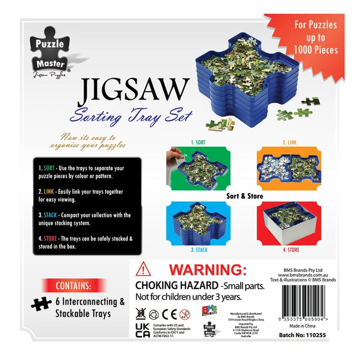 Jigsaw Sorting Tray Set