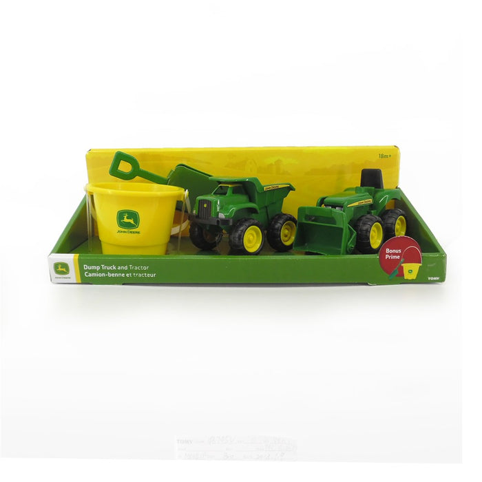 John Deere | Dump Truck & Tractor with Bucket