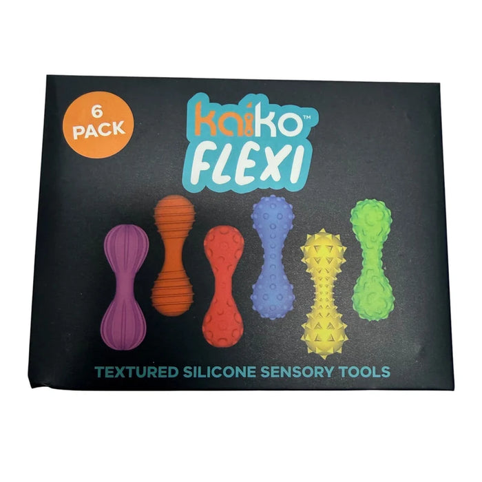 Kaiko Fidgets | FLEXI –  Rainbow 6 Pack