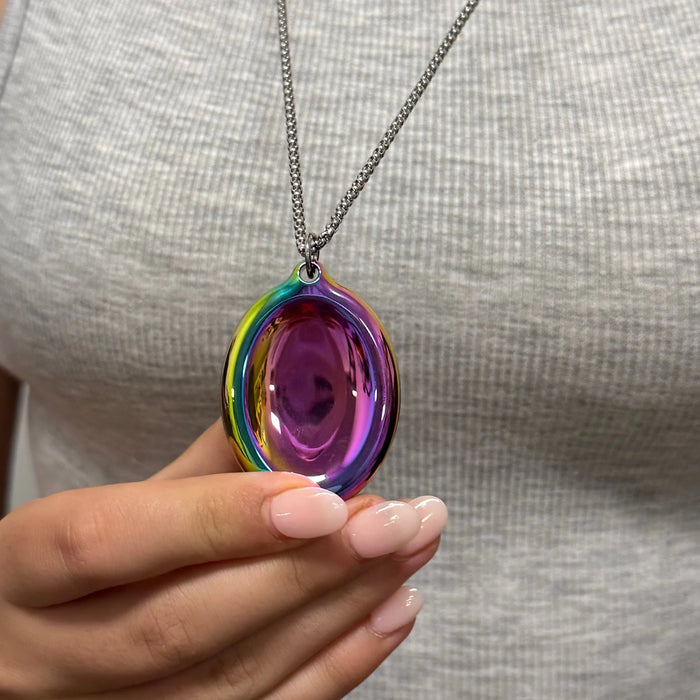 Kaiko Fidgets | Groove Stone - Necklace or Key Chain