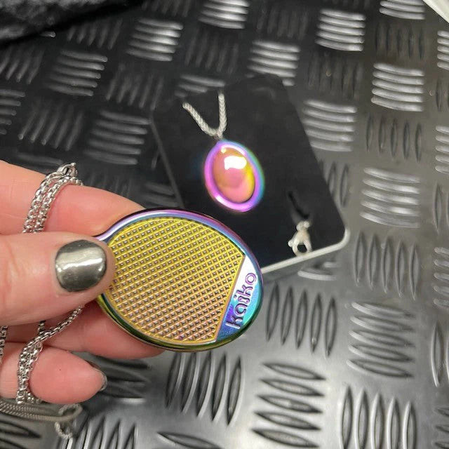Kaiko Fidgets | Groove Stone - Necklace or Key Chain