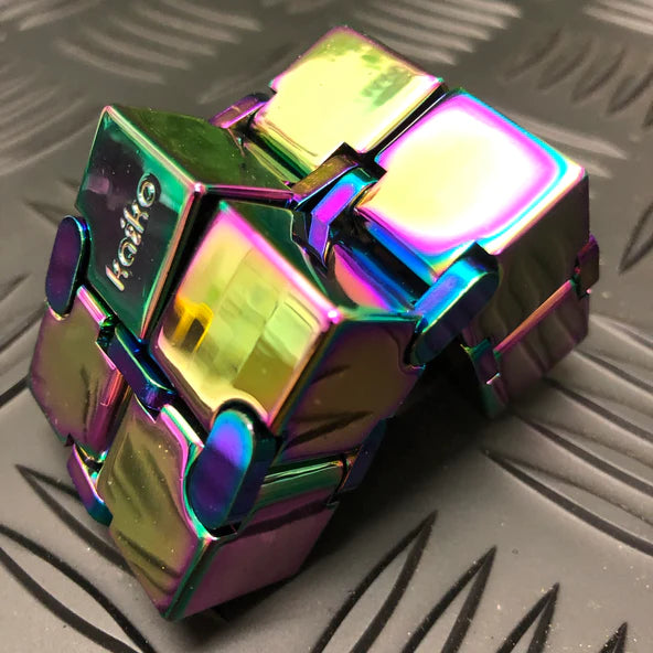 Kaiko Fidgets | Infinity Cube | Oil Slick