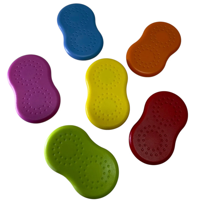 Kaiko Fidgets | Mag Sliders - Six Interchangeable Magnetic Textured