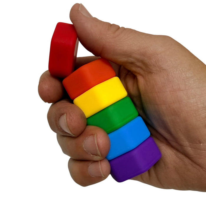 Kaiko Fidgets | MagStak Hive - Rainbow