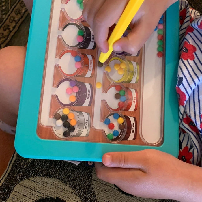 Kaiko Fidgets | Magnetic Maze - Colour & Number Maze