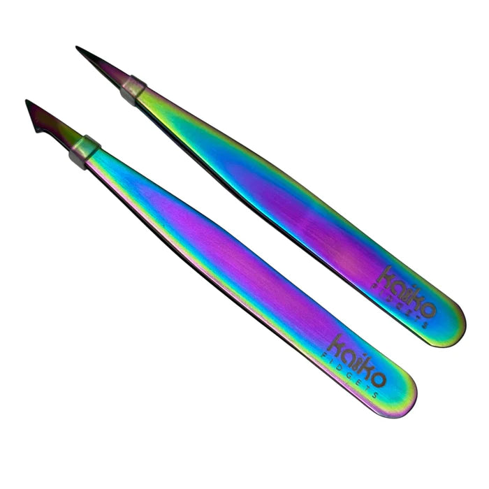 Kaiko Fidgets | Oil Slick Tweezers 2 pack