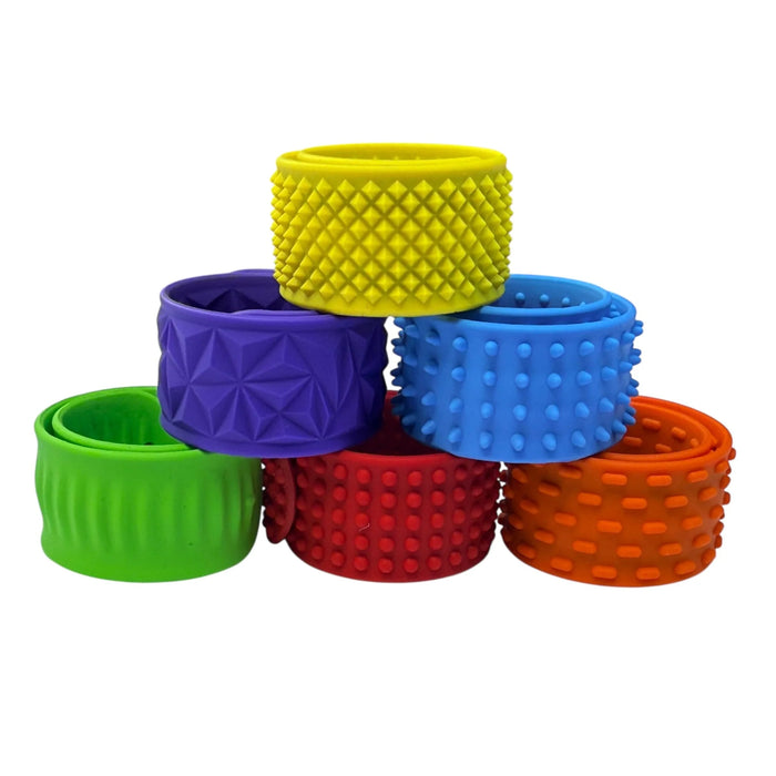 Window Slapper Fidget Kaiko Fidgets | Sensory Slap Bands 6 pack — Delightful Rainglow