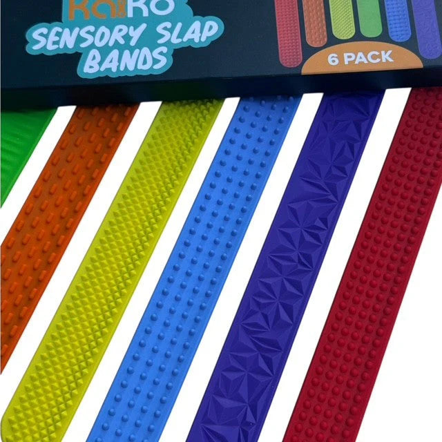Window Slapper Fidget Kaiko Fidgets | Sensory Slap Bands 6 pack — Delightful Rainglow