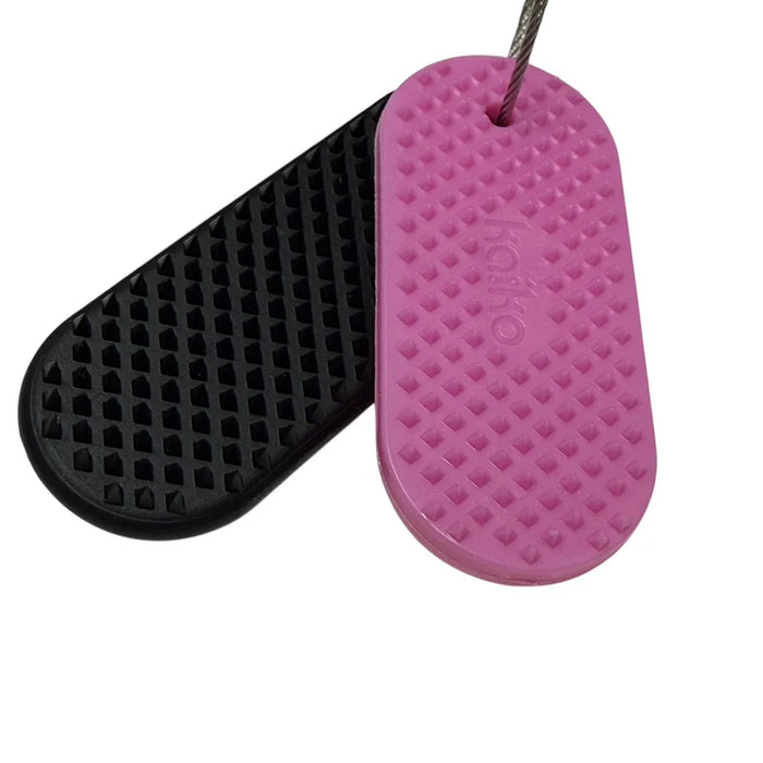 Kaiko Fidgets | Spikey ring Keyring - 3 colours