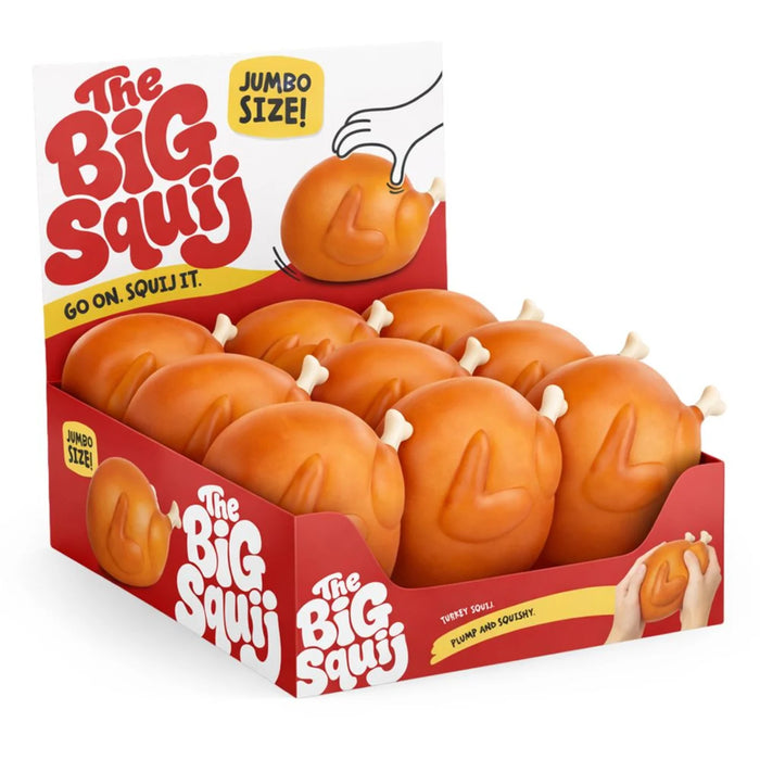 Keycraft | The Big Squij Turkey Slow-Rise Squishy Toy
