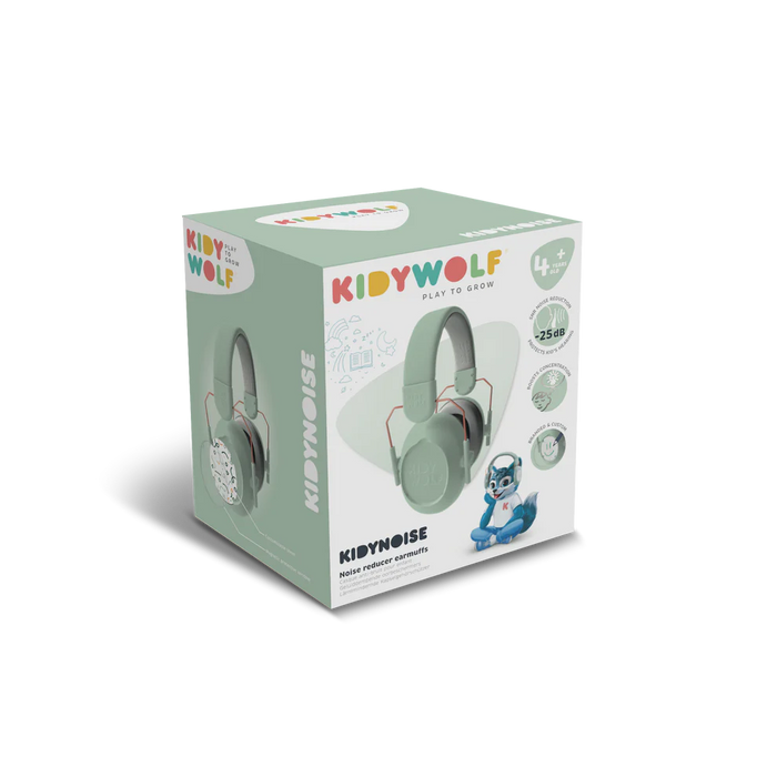 Kidywolf | Noise Reducer Headphones - Green