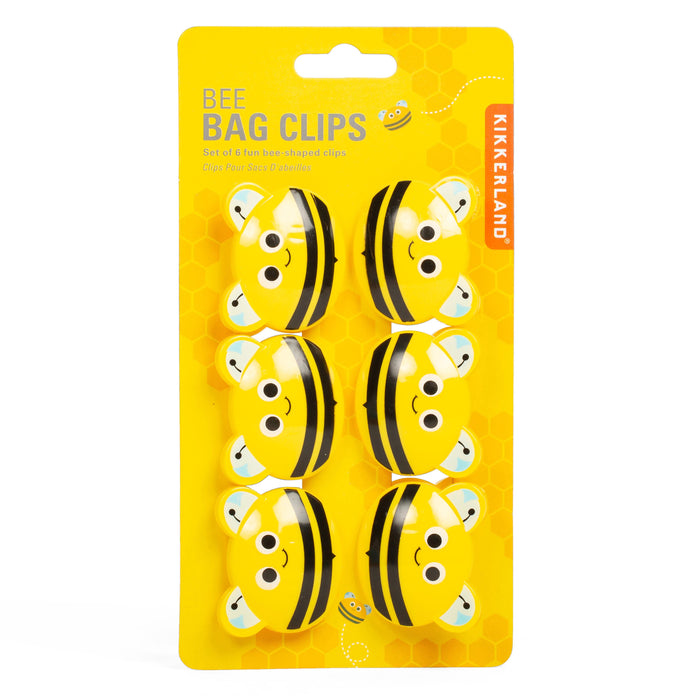 Kikkerland Bee Bag Clips