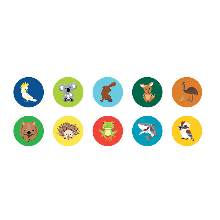Aussie Animals Sticker Stamper