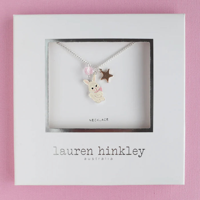 Lauren Hinkley | Floral Dreams Bunny Necklace