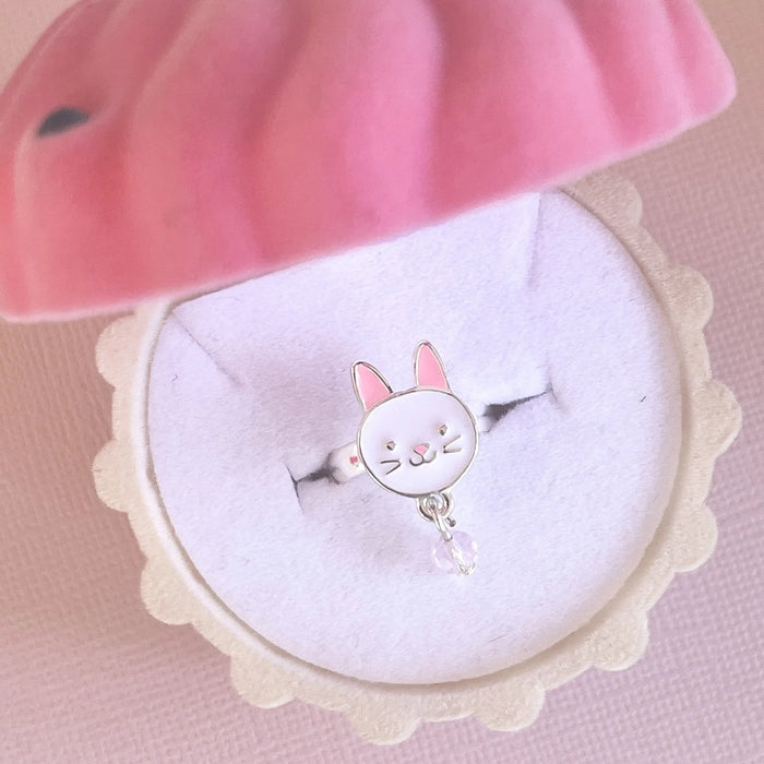 Lauren Hinkley | Tea Party Bunny Ring - Velvet Box