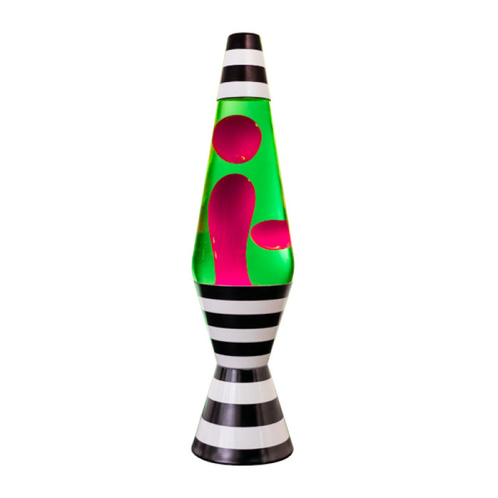 Lava Lamp | Diamond Motion | Black & White Stripes