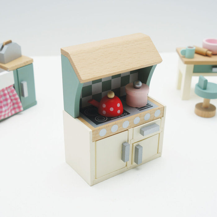 Le Toy Van | Wooden Dolls House Kitchen - 20 piece