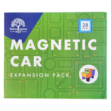 Learn & Grow Toys | Magnetic Tiles | Expansion Car