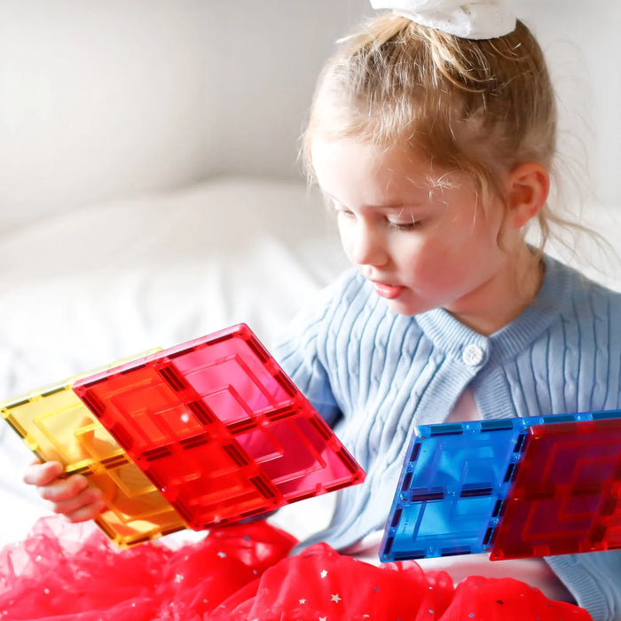 Learn & Grow Toys | Magnetic Tiles | Large Squares
