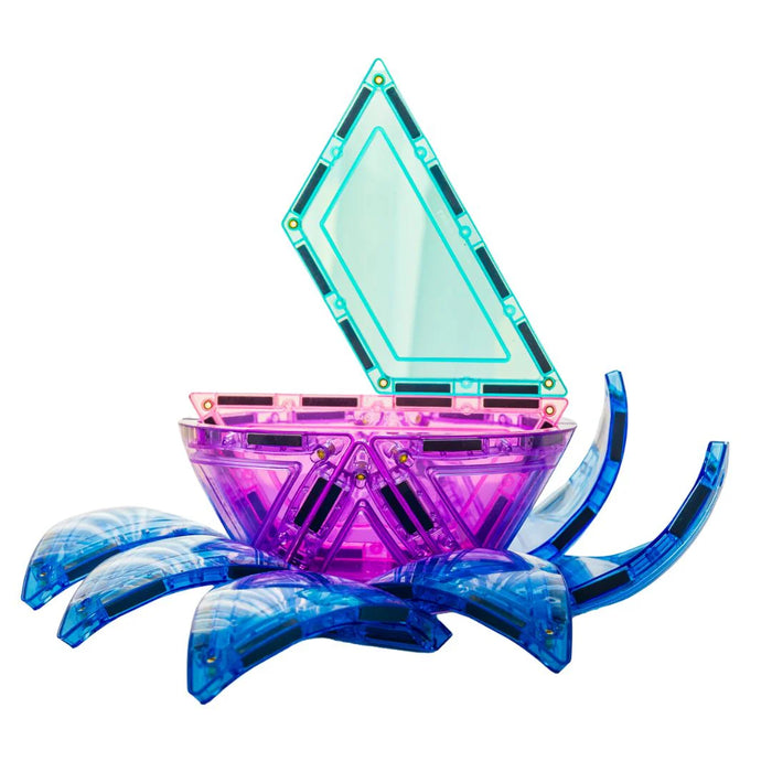 Learn & Grow Toys | Magnetic Tiles | Pastel Dome Pack (22 Piece)