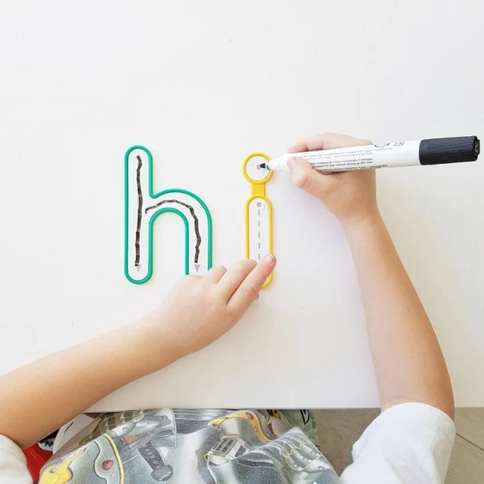 Learn & Grow Toys | Write and Wipe Letters - Lowercase Alphabet