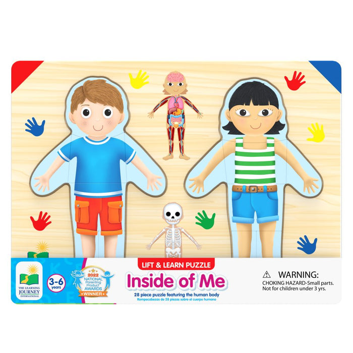 Lift & Learn | Inside of Me | Wooden Puzzle