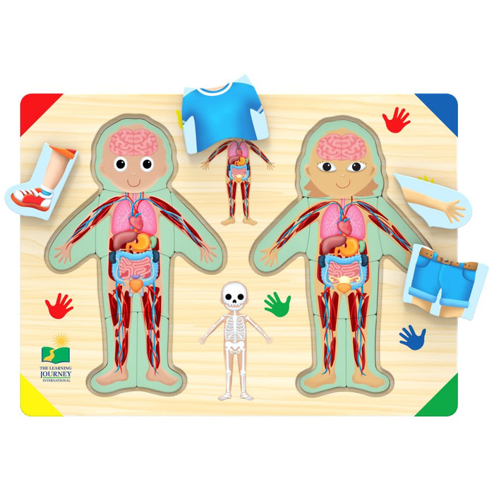 Lift & Learn | Inside of Me | Wooden Puzzle