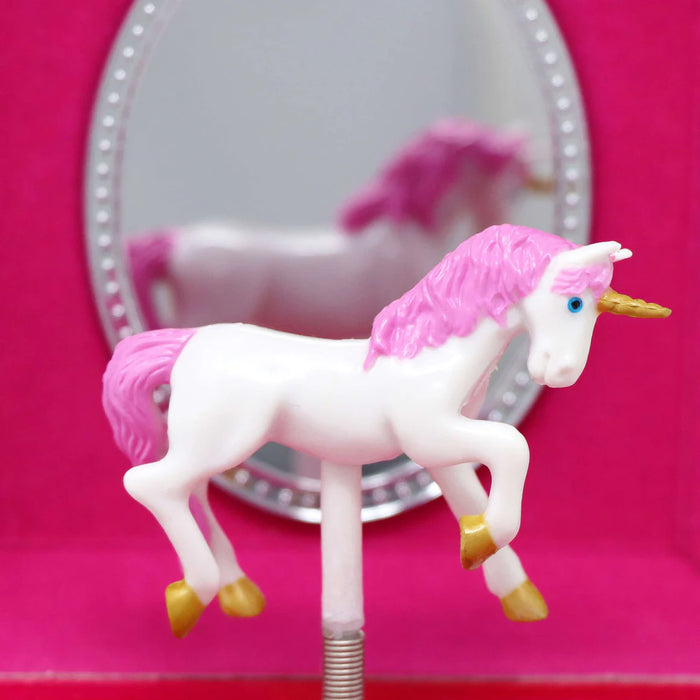 Pink Poppy | Musical Jewellery Box | Unicorn Butterfly - Medium