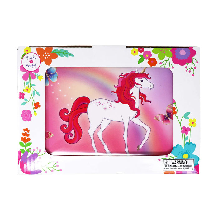 Pink Poppy | Musical Jewellery Box | Unicorn Butterfly - Medium