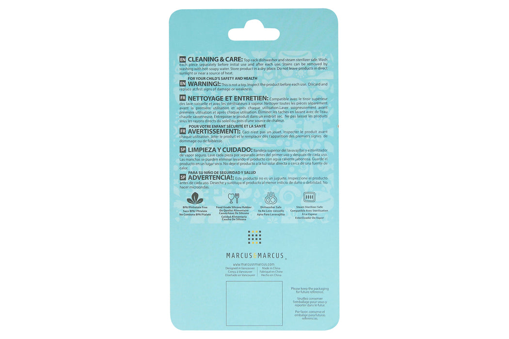 Marcus & Marcus | 2 Stage Tritan Bottle Replacement Straw set