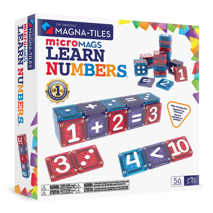 Magna Tiles | microMAGS Learn Numbers