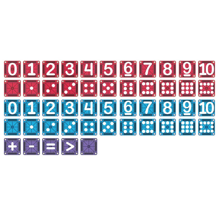 Magna Tiles | microMAGS Learn Numbers