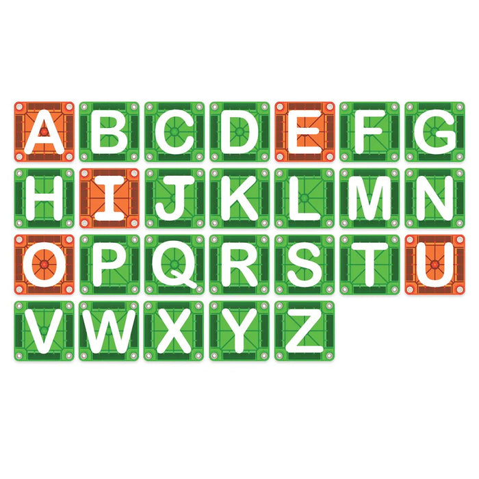 Magna Tiles | microMAGS Learn Letters