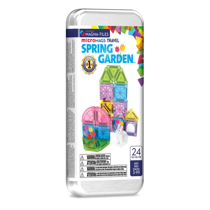 Magna Tiles | Travel Set 26 piece set - Spring Garden