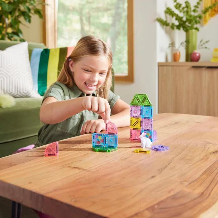 Magna Tiles | Travel Set 26 piece set - Spring Garden